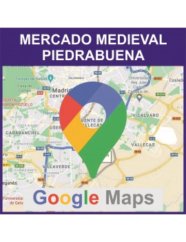 UBICACIÓN - GRAN MERCADO MEDIEVAL DE PIEDRABUENA  (CIUDAD REAL)