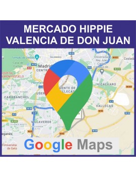 UBICACIÓN - GRAN MERCADO HIPPIE DE VALENCIA DE DON JUAN (LEON)